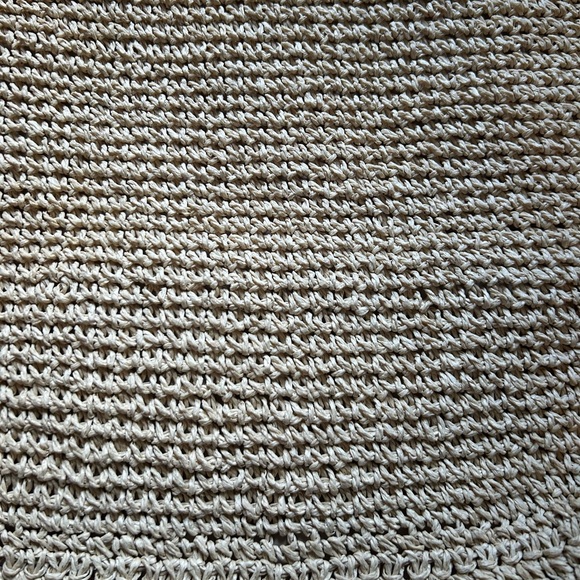 Capelli Straworld Floral Straw Crochet Shoulder Bag Boho Summer Beach Purse - Picture 8 of 16